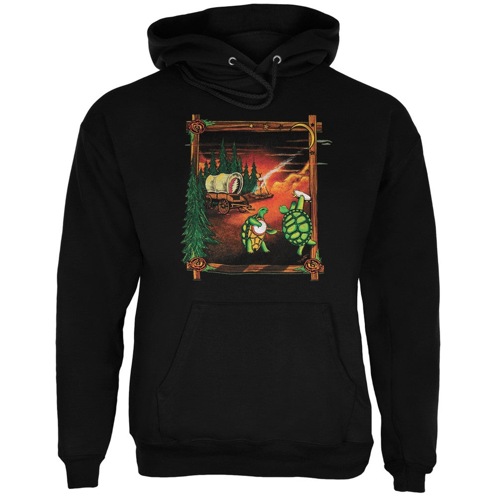 Grateful Dead - Covered Wagon Black Pullover Hoodie Men's Hoodies Grateful Dead 2XL Black