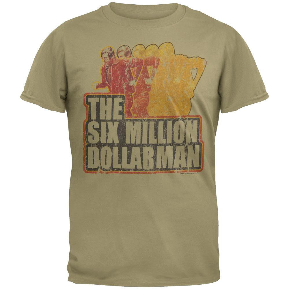 The Six Million Dollar Man - Smd Yall T-Shirt Men's T-Shirts Six Million Dollar Man SM Beige