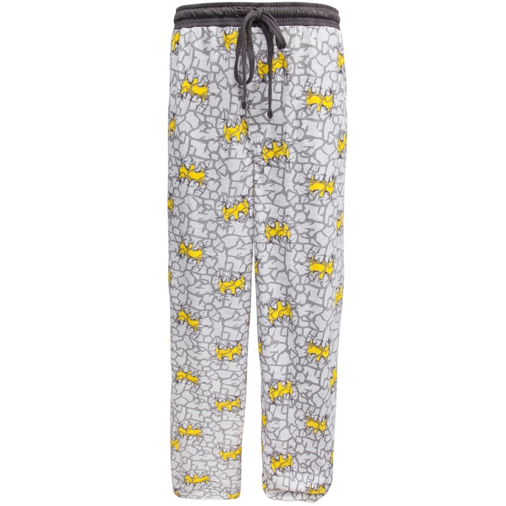 Batman - All-Over Bat Signals Sleep Pants Men's Sleepwear Batman SM Grey