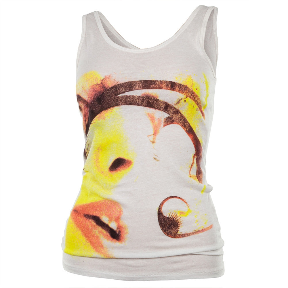 Deborah Harry - Necessary Evil Juniors Tank Top Juniors Tank Tops Deborah Harry MD Off-White