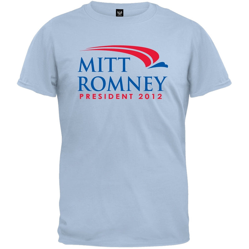 Mitt Romney For President 2012 Black T-Shirt Men's T-Shirts Old Glory