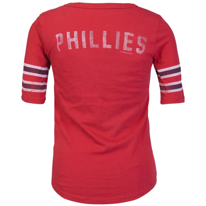 Philadelphia Phillies - Juniors Playoff Premium Henley Juniors Henleys Philadelphia Phillies