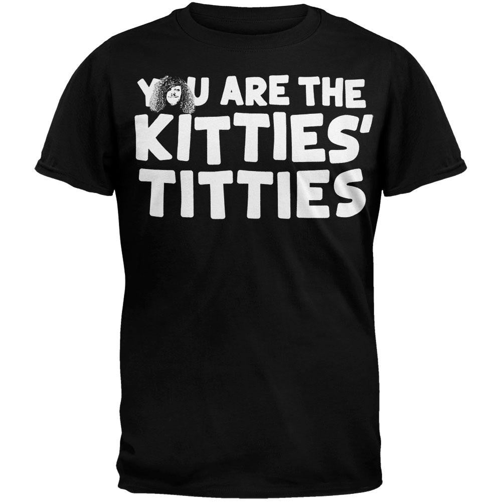Workaholics - Kitties Titties T-Shirt Men's T-Shirts Workaholics SM Black