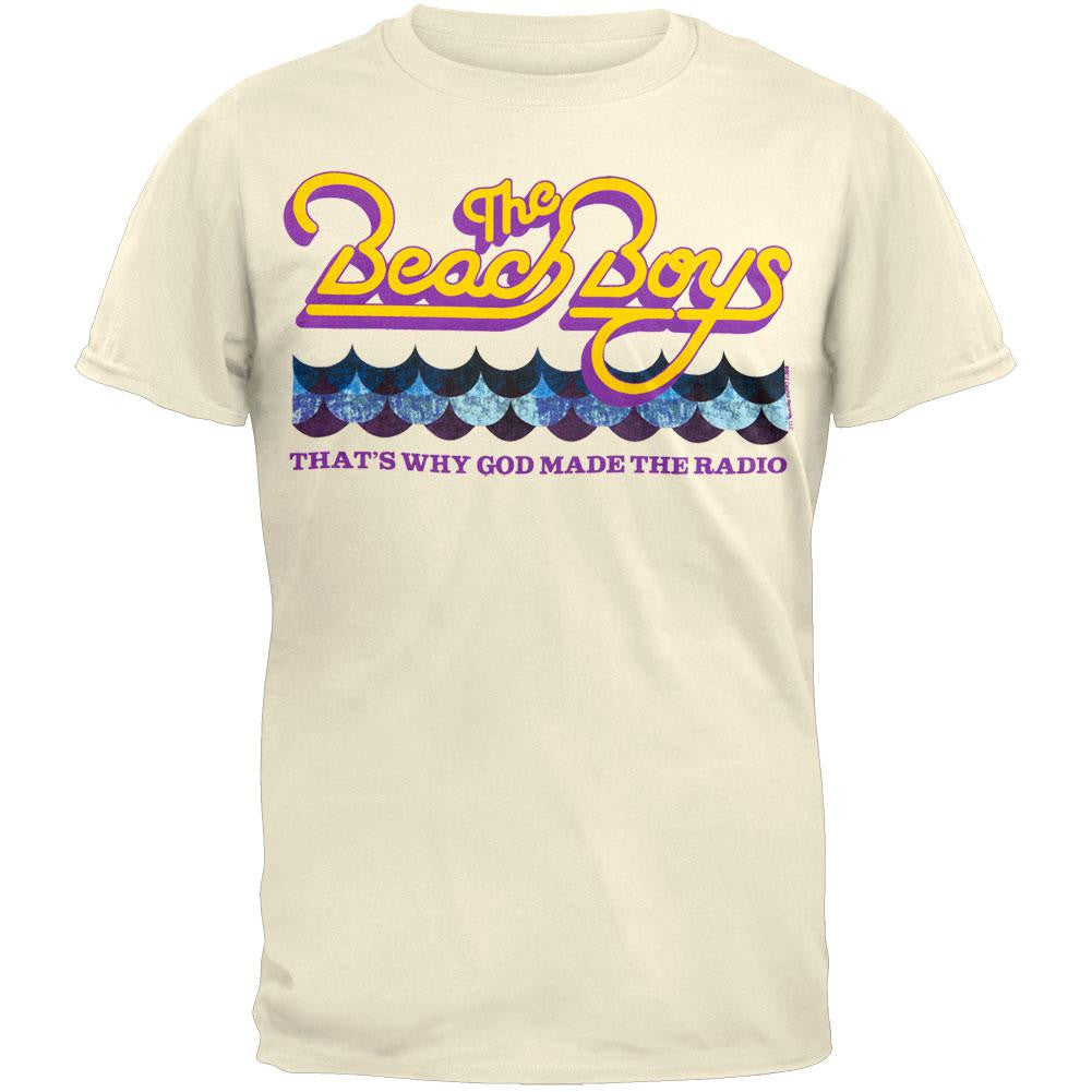 The Beach Boys - Thats Why God T-Shirt Men's T-Shirts Beach Boys LG Off-White