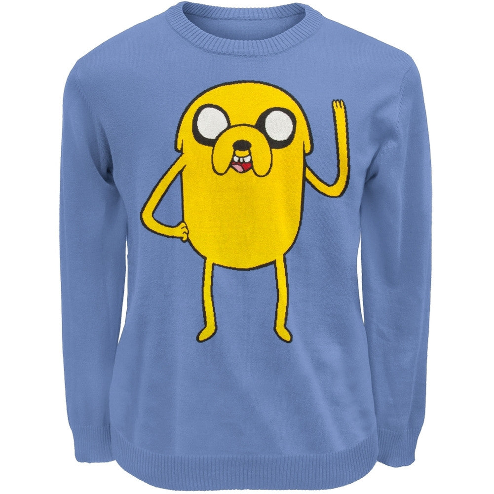 Adventure Time - Jake Sweater Men's Sweaters Adventure Time 2XL Blue