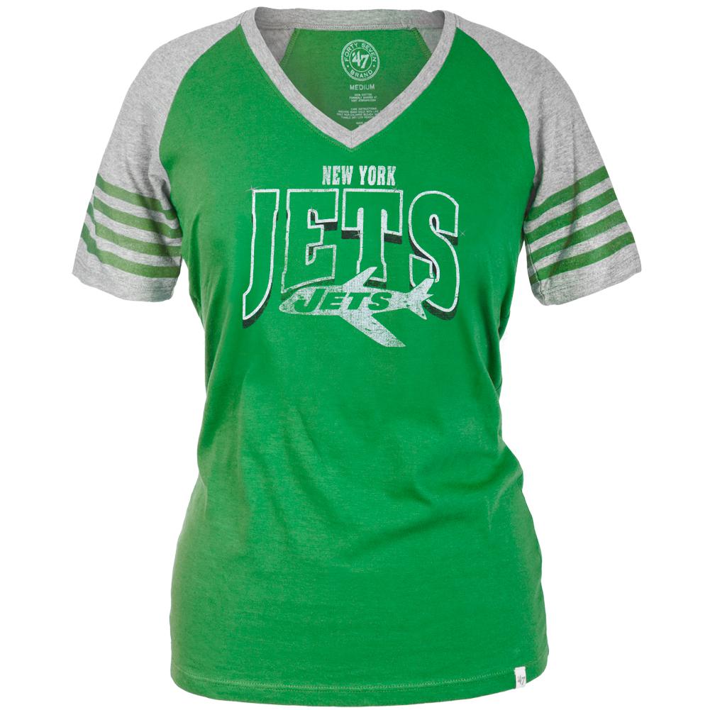 New York Jets - Ballpark Juniors Premium Jersey T-Shirt Juniors T-Shirts New York Jets LG Green