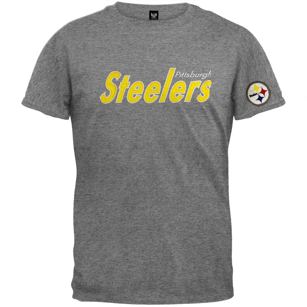 Pittsburgh Steelers - Fieldhouse Premium T-Shirt Men's T-Shirts Pittsburgh Steelers LG Grey