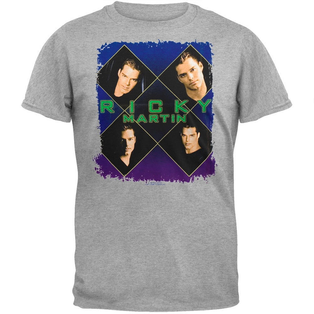 Ricky Martin - Photos Within Youth T-Shirt Youth T-Shirts Ricky Martin YMD Grey