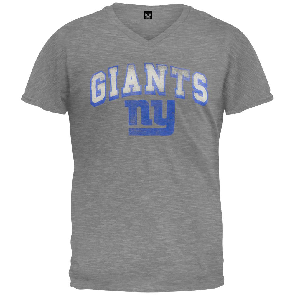 New York Giants - JV Premium Scrum T-Shirt Men's T-Shirts New York Giants 2XL Grey
