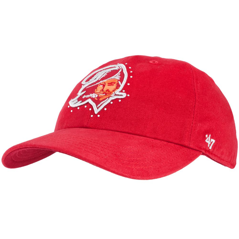 Tampa Bay Buccaneers - Logo Facet Juniors Adjustable Cap Adjustable Baseball Caps Old Glory OS Red