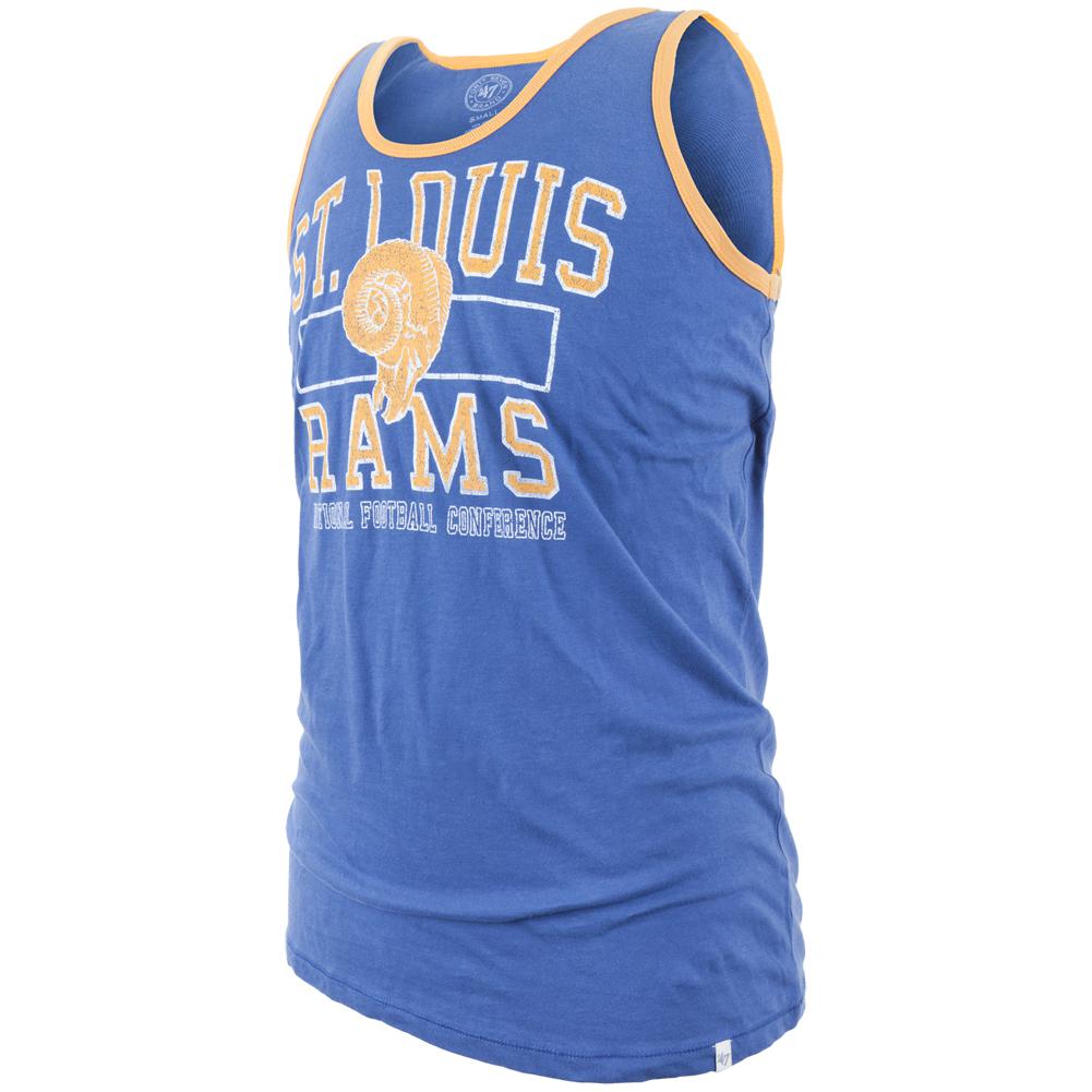 St. Louis Rams - Tilldawn Premium Tank Top Men's Tank Tops St. Louis Rams LG Blue