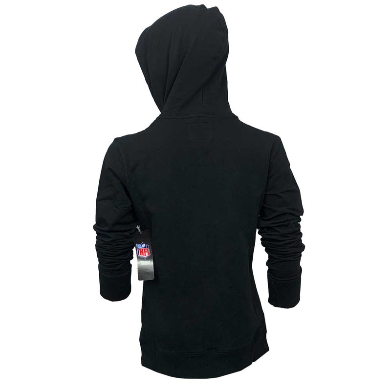 Cincinnati Bengals Pep Rally Premium Juniors Full Zip Hoodie - Black Juniors Hoodies Cincinnati Bengals