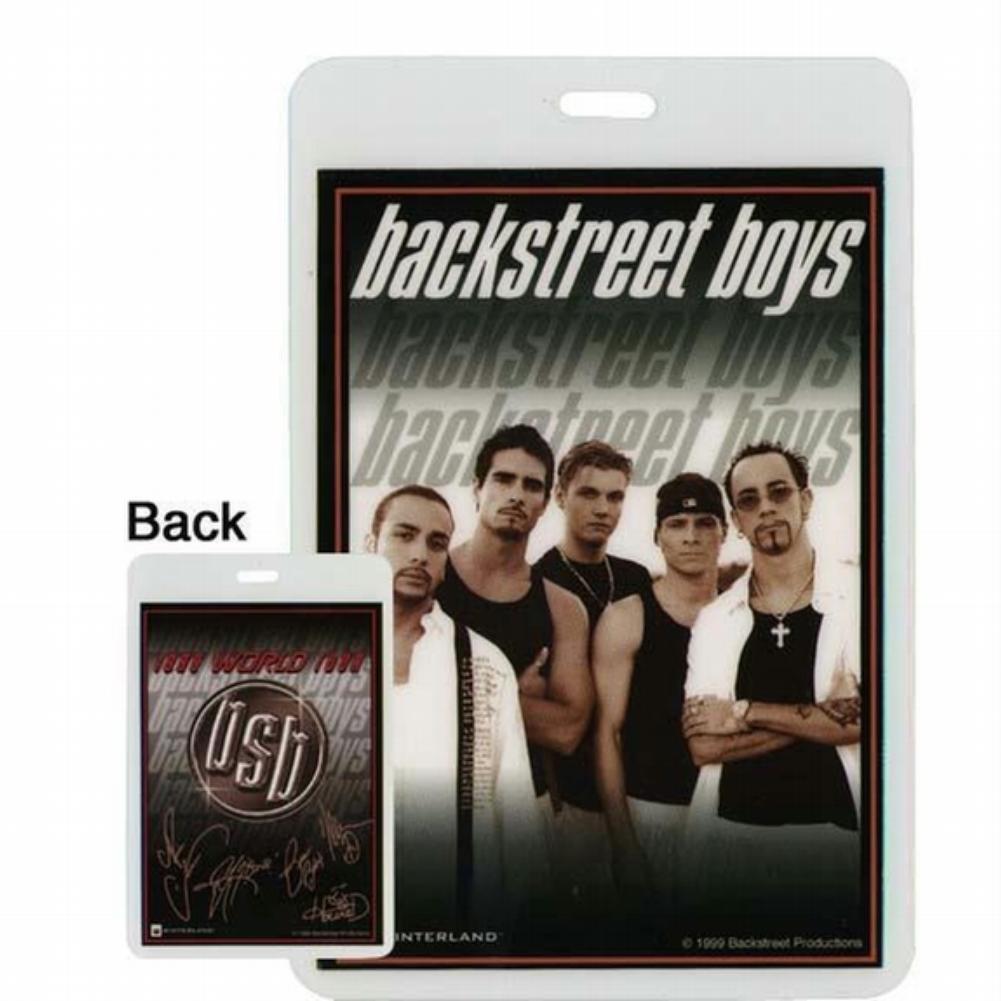 Backstreet Boys - Band - Backstage Pass Tour / Promotional Items Old Glory