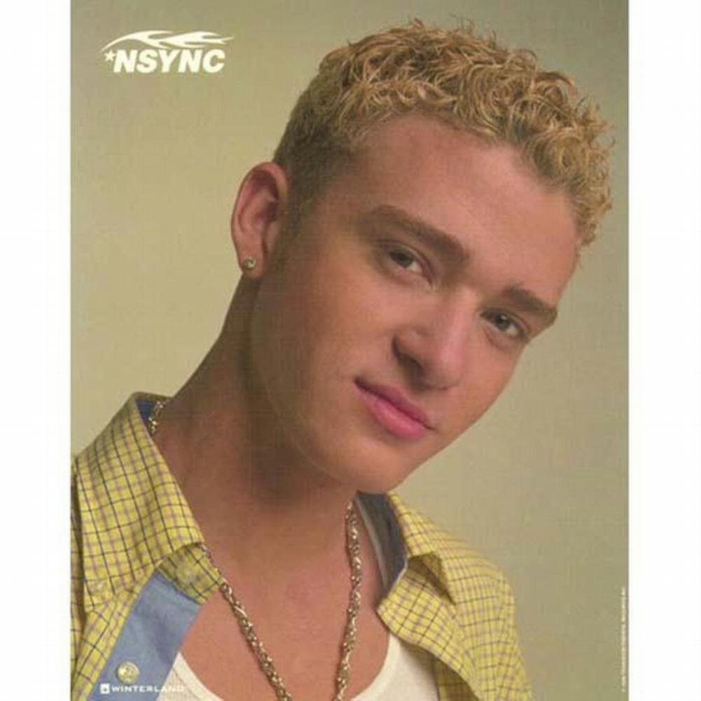 Nsync - Justin Timberlake 8X10 Photo Tour / Promotional Items Old Glory