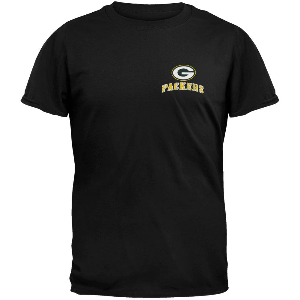 Green Bay Packers - Running Back T-Shirt Men's T-Shirts Green Bay Packers 2XL Black