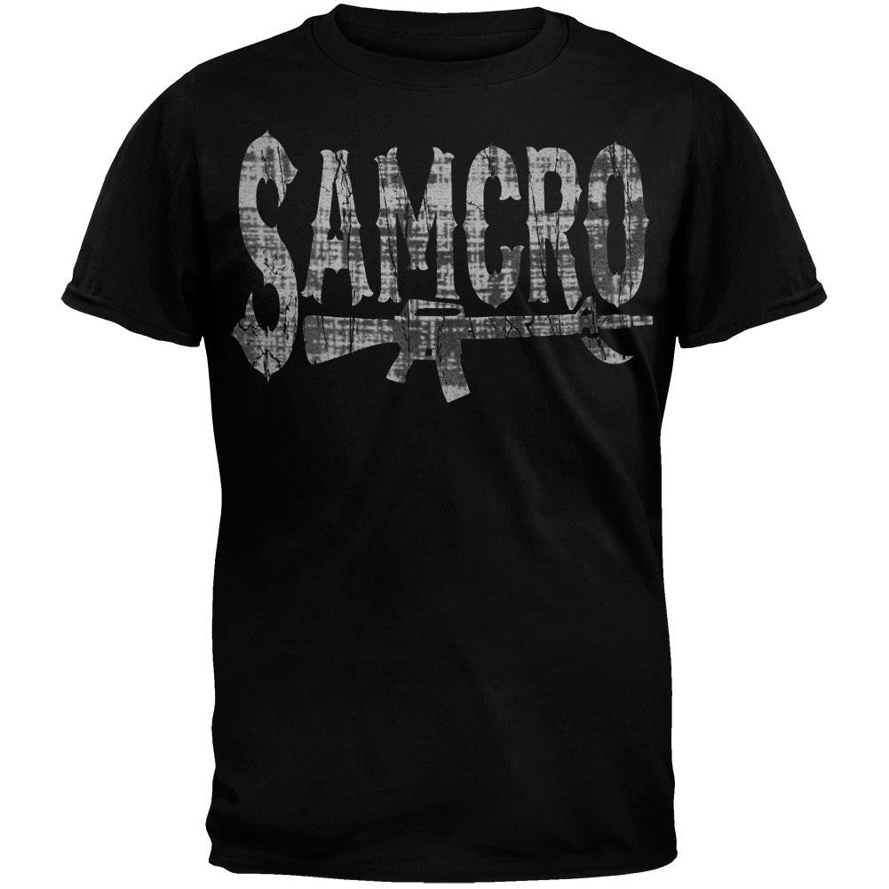Sons of Anarchy Samcro Banner T-Shirt, image size:1001x1001