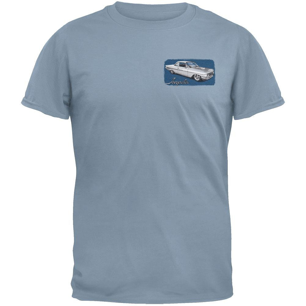 Chevrolet - Impalas T-Shirt Men's T-Shirts Chevrolet MD Blue