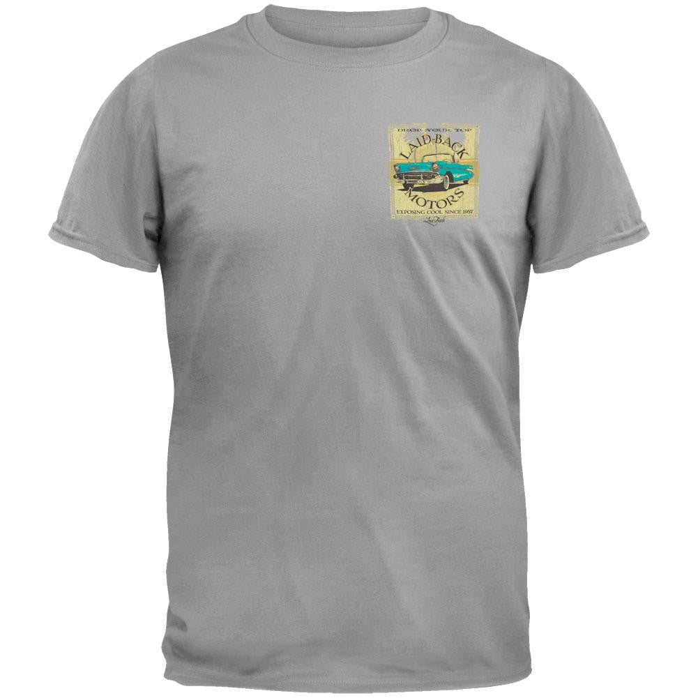 Laid Back - Baywood 57 Overdye T-Shirt Men's T-Shirts Laid Back 2XL Grey