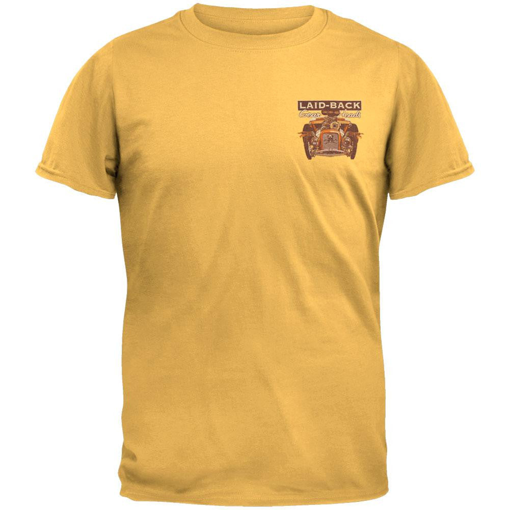 Laid Back - Gables Fink Rat Overdye T-Shirt Men's T-Shirts Laid Back MD Orange