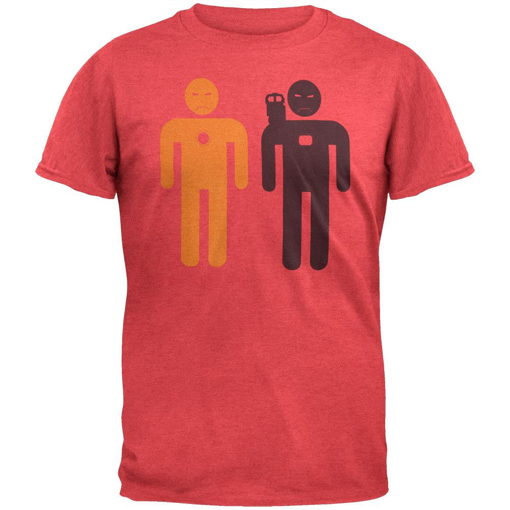 Iron Man - Iron Team Soft T-Shirt Men's T-Shirts Iron Man 2XL Red