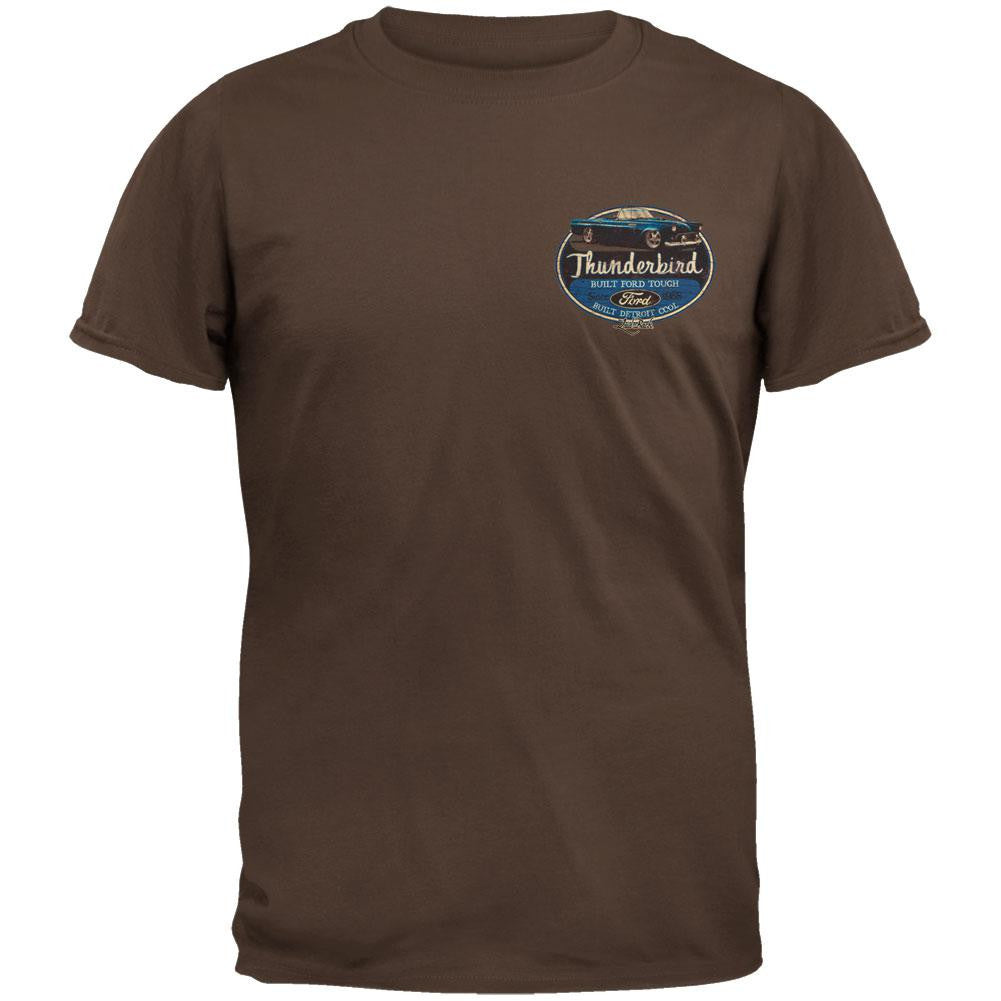 Laid Back - Ink Bridger Thunderbird Overdye T-Shirt Men's T-Shirts Laid Back 2XL Brown