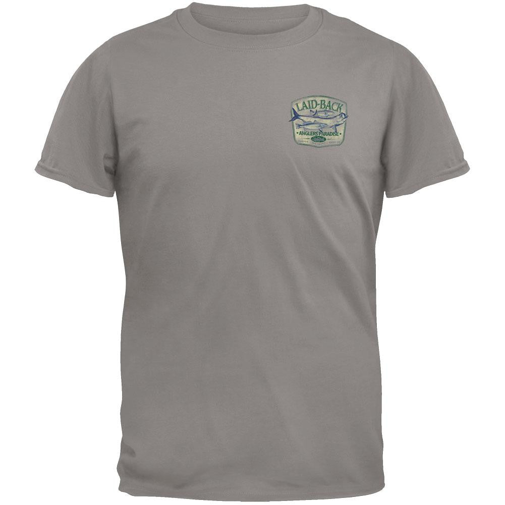 Laid Back - Kingston Overdye T-Shirt Men's T-Shirts Laid Back 2XL Grey