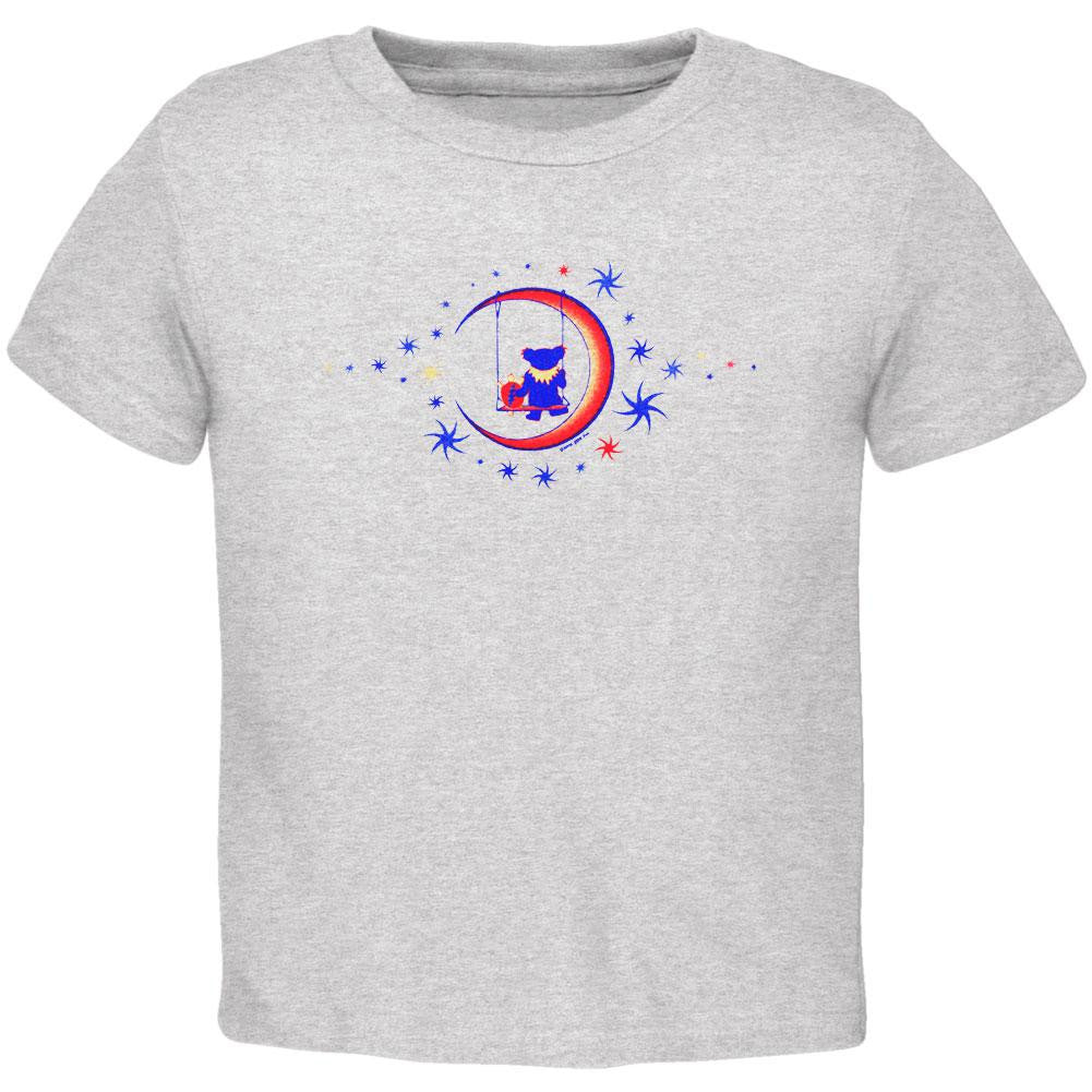 Grateful Dead - Moon Swing Heather Grey Juvy T-Shirt Juvenile T-Shirts Grateful Dead