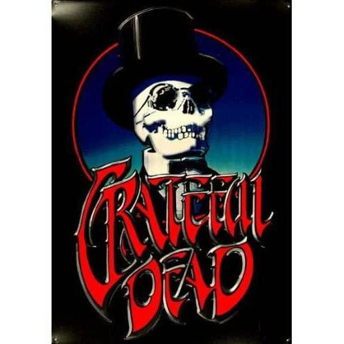 Grateful Dead - Top Hat Metal Print Poster Metal Prints Old Glory