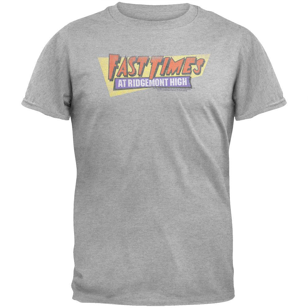 Fast Times At Ridgemont High T-Shirt Men's T-Shirts Fast Times At Ridgemont High 2XL Grey