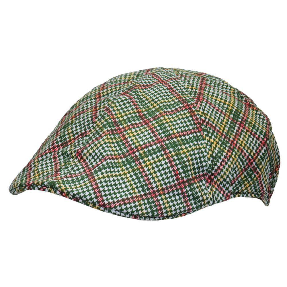 Bob Marley - Plaid Rasta Driving Cap Driving Caps Bob Marley SM Multi