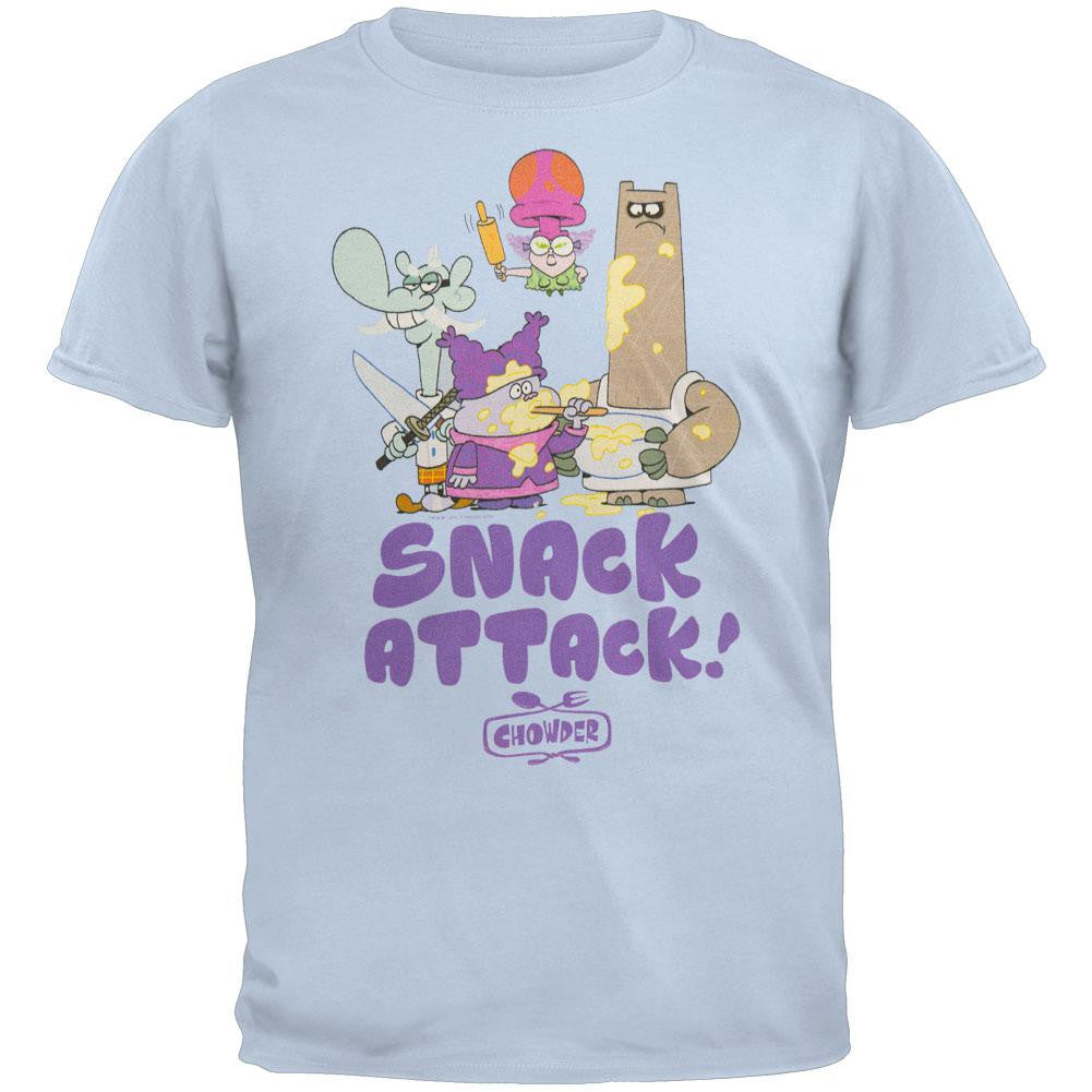 Chowder - Snack Attack Youth T-Shirt Youth T-Shirts Chowder LG Blue