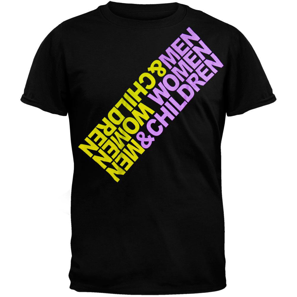 Men Women & Children - Logo Youth T-Shirt Youth T-Shirts Men Women & Children MD Black