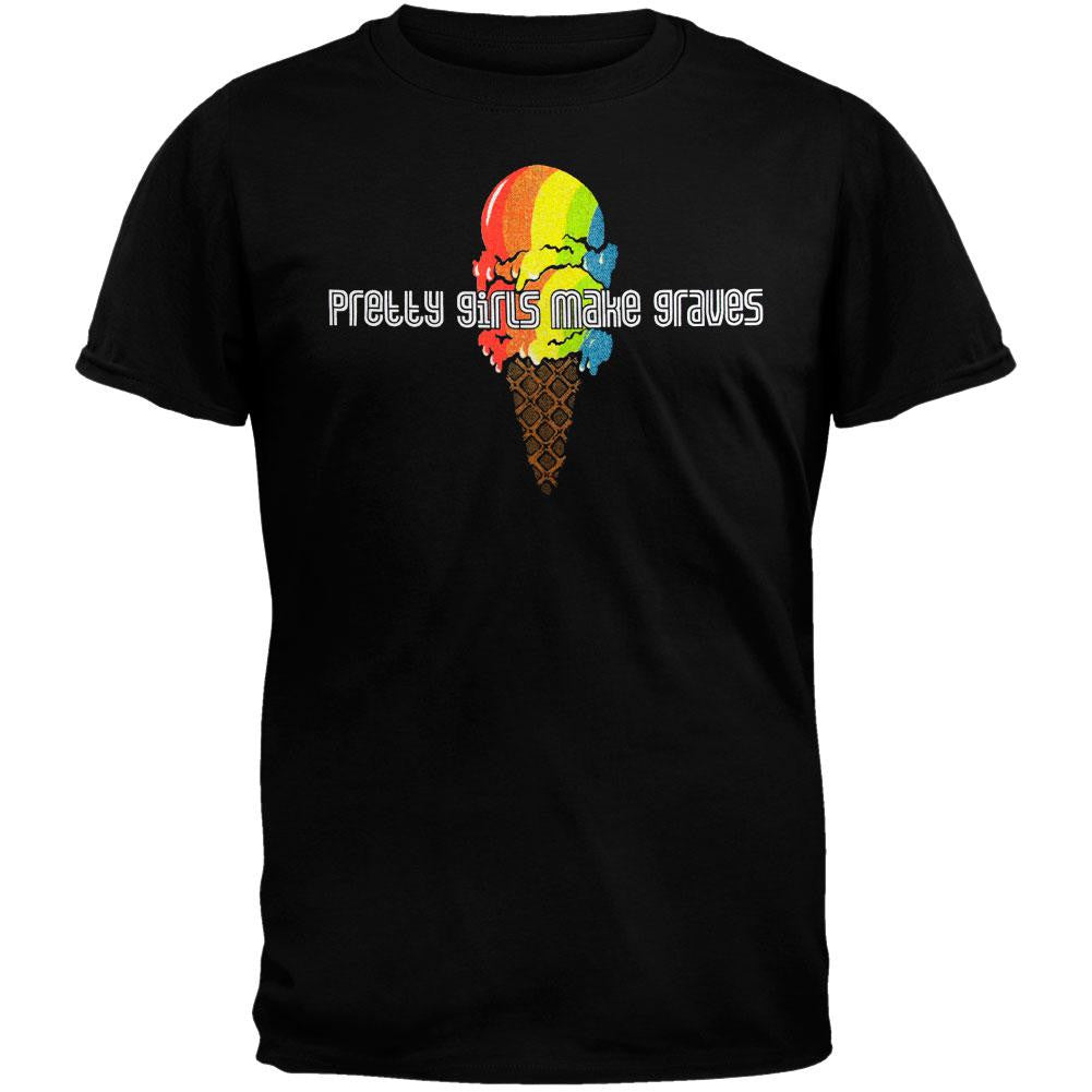 Pretty Girls Make Graves - Ice Cream Youth T-Shirt Youth T-Shirts Pretty Girls Make Graves LG Black