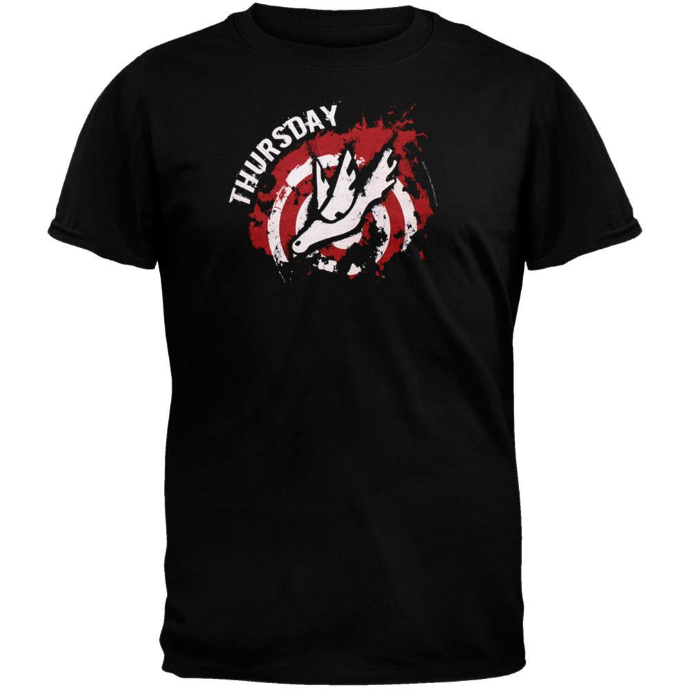 Thursday - Bullseye Dove Youth T-Shirt Youth T-Shirts Thursday LG Black