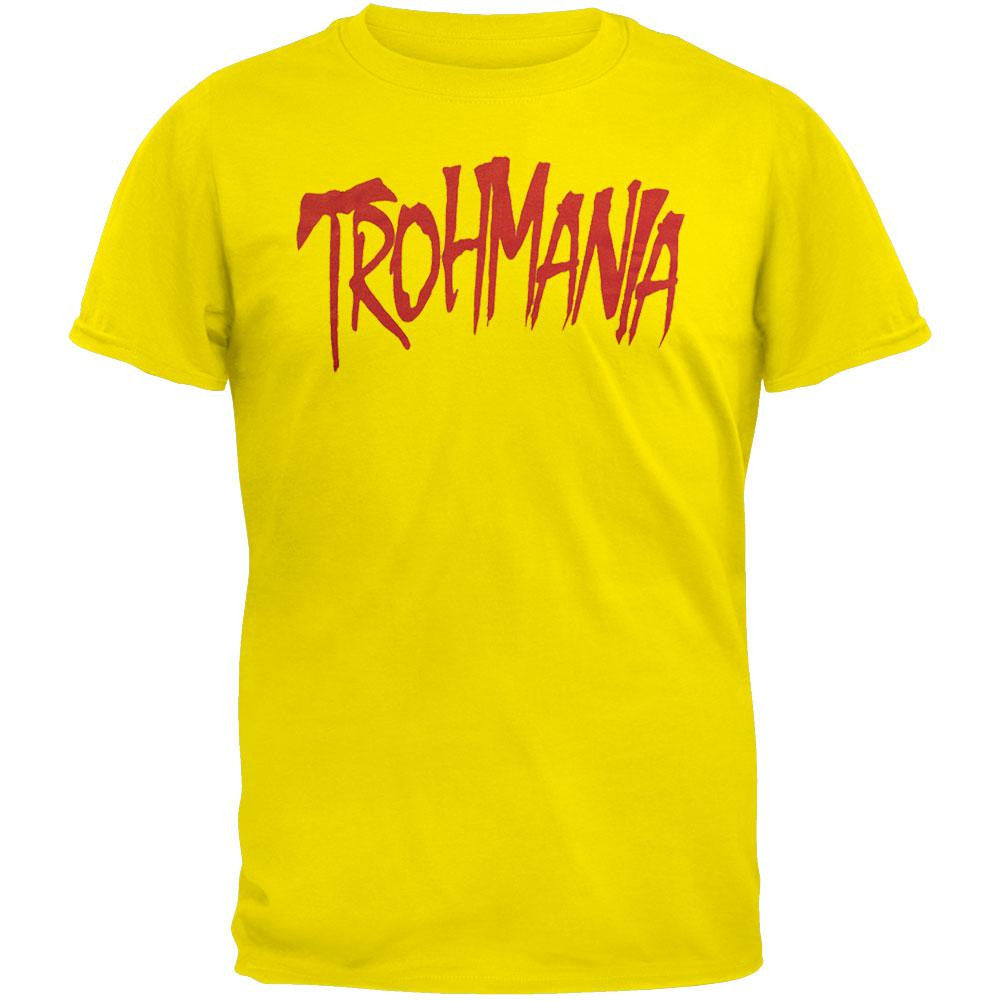 Fall Out Boy - Trohmania Youth T-Shirt Youth T-Shirts Fall Out Boy MD Yellow