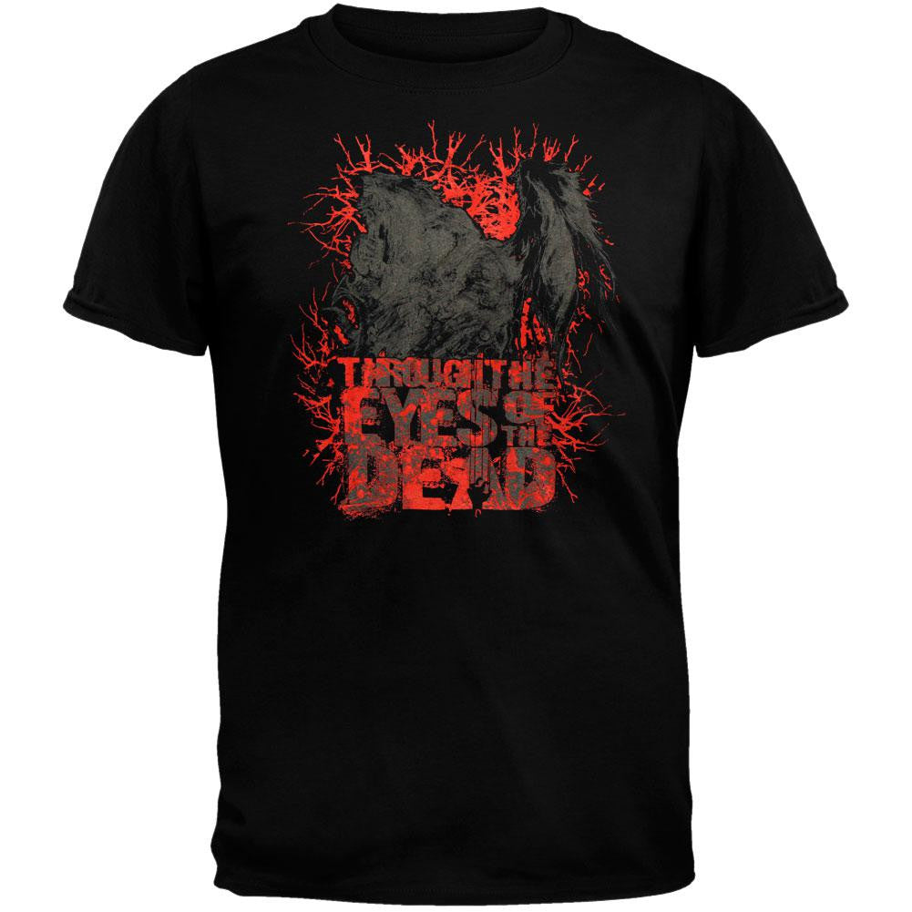 Through the Eyes of the Dead - Knight Youth T-Shirt Youth T-Shirts Through The Eyes Of The Dead LG Black