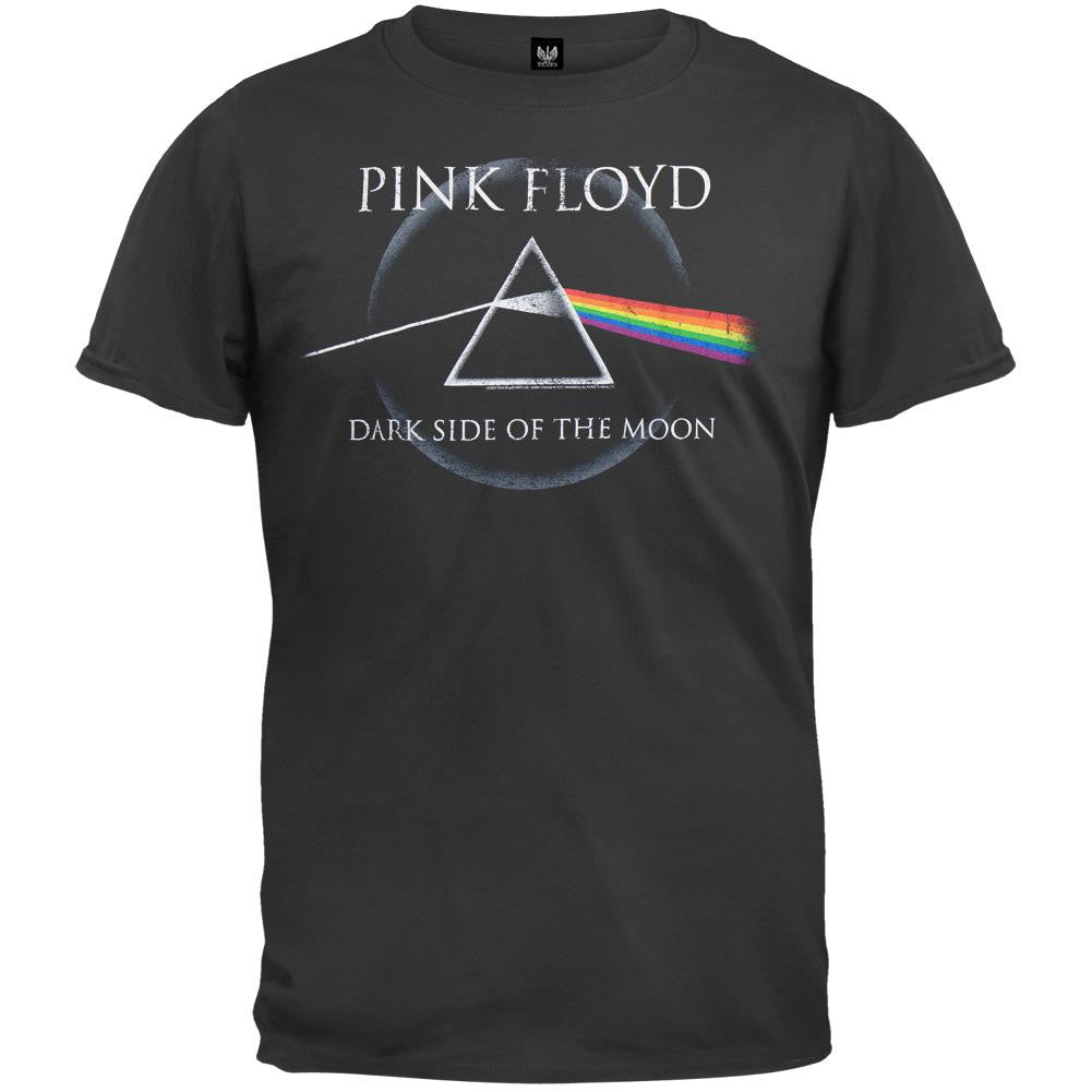 Pink Floyd - Dark Side Moon Glow Soft T-Shirt Men's T-Shirts Pink Floyd