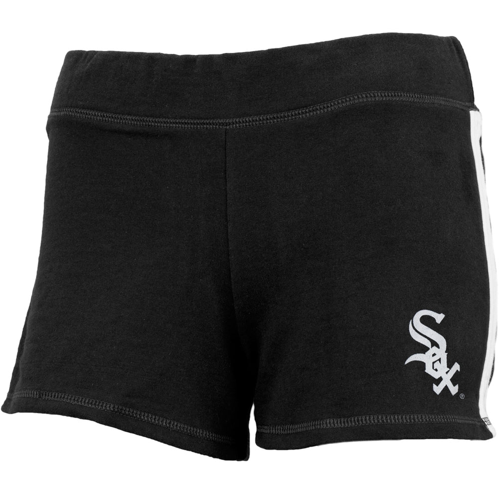 Chicago White Sox - Logo Girls Juvy Athletic Shorts Juvenile Shorts Chicago White Sox J6 Black