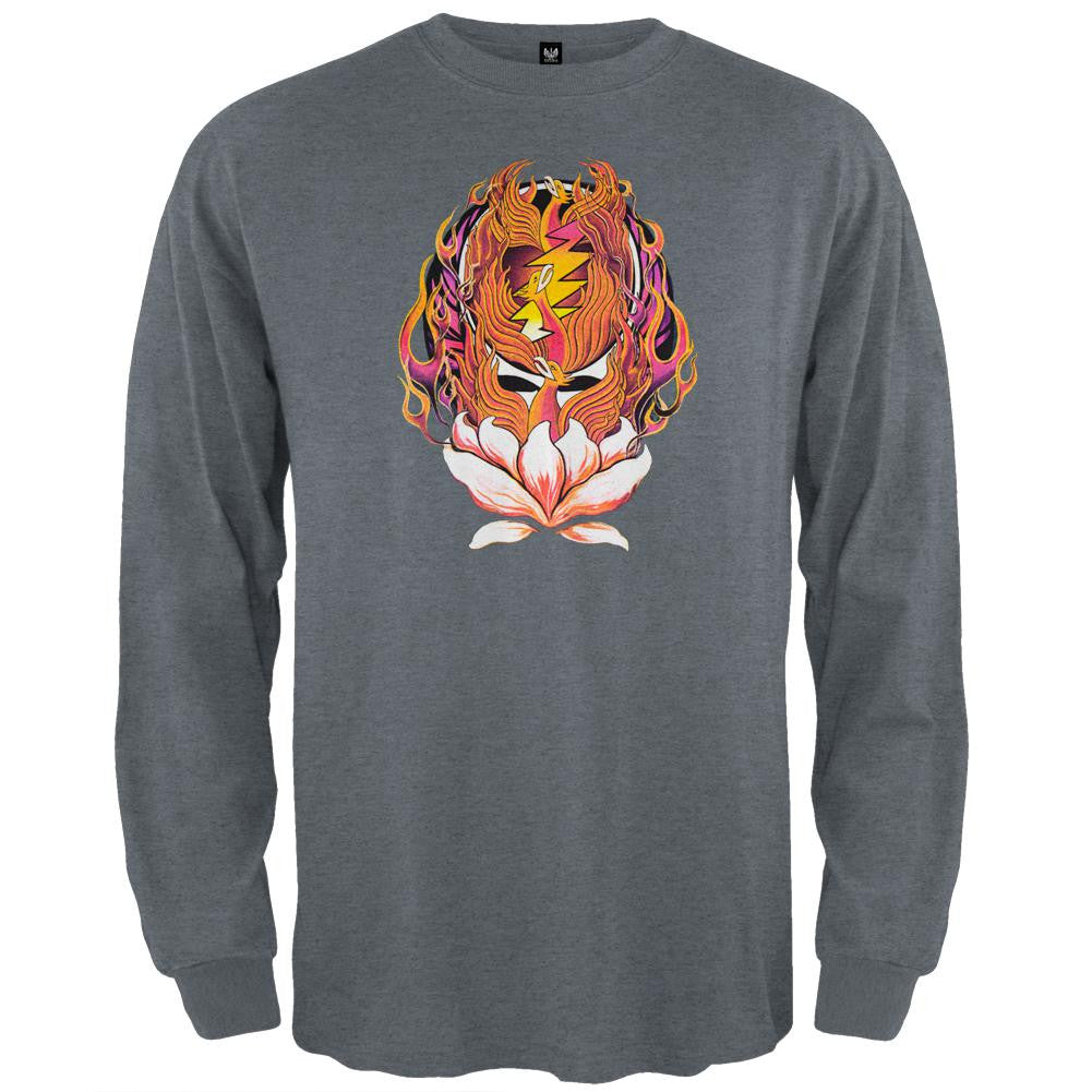 Grateful Dead - Phoenix Rising SYF Dark Grey Long Sleeve T-Shirt Men's Long Sleeves Grateful Dead
