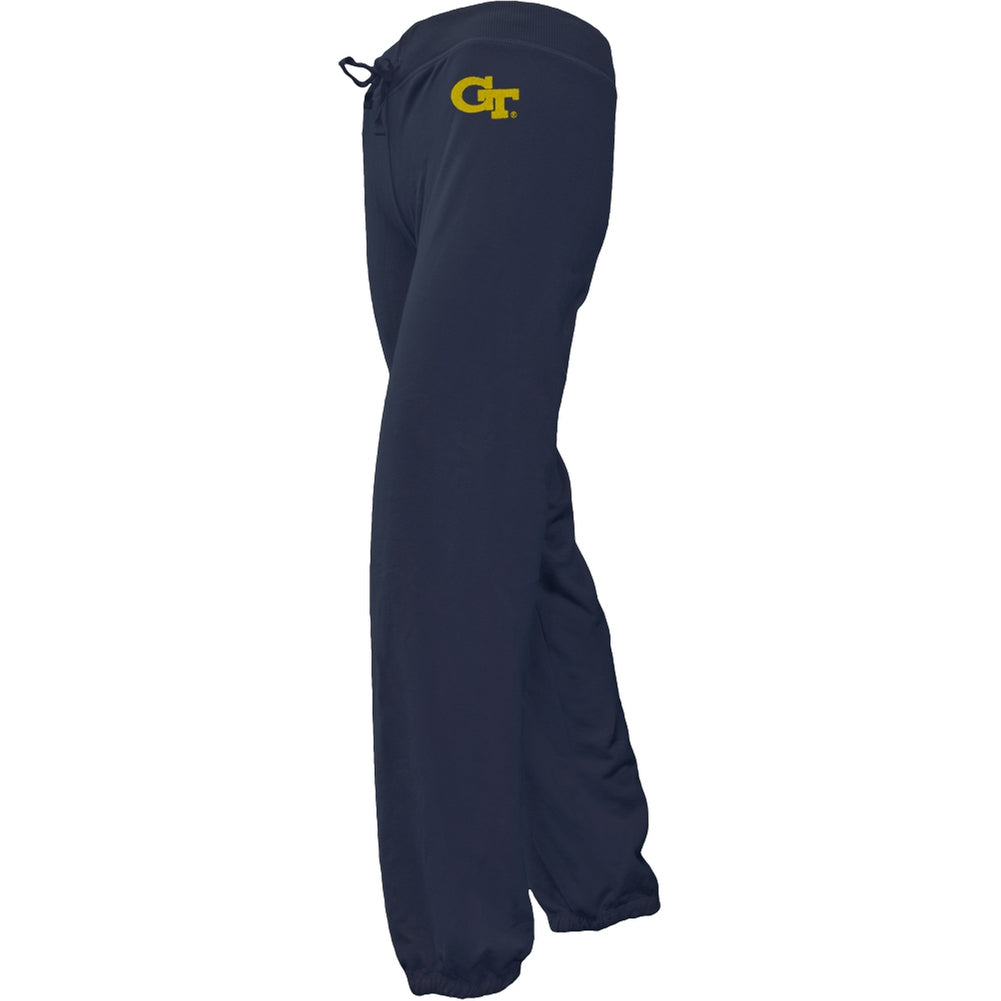 Georgia Tech Yellow Jackets - Foil Logo Girls Youth Sweatpants Youth Sweatpants Georgia Tech Yellow Jackets 10 Blue