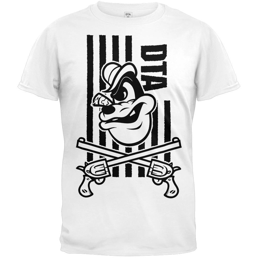 DTA - Bad Dog White T-Shirt Men's T-Shirts DTA 2XL White