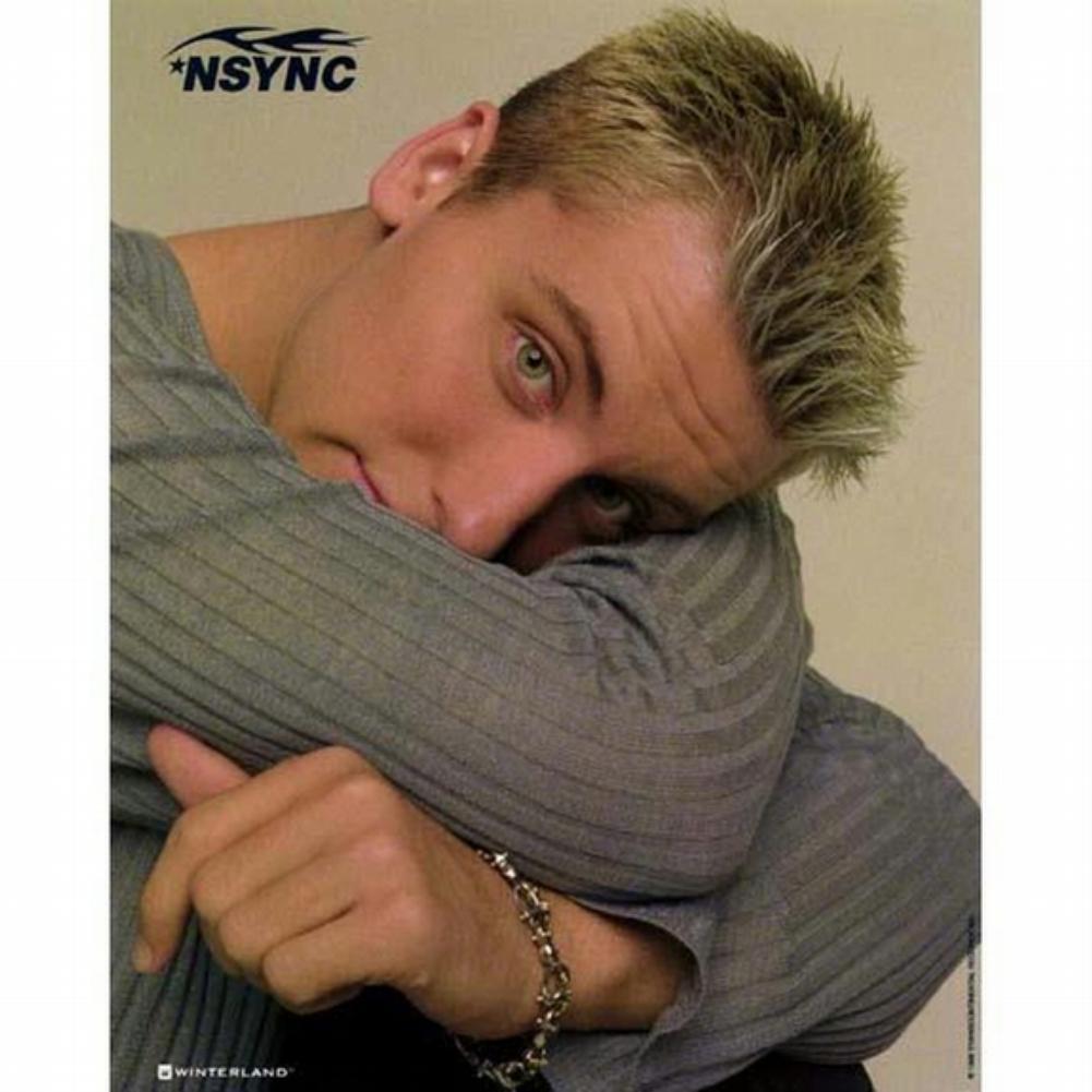 Nsync - Lance Bass 8X10 Photo Tour / Promotional Items Old Glory