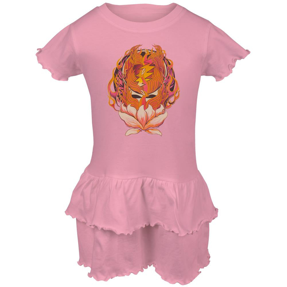Grateful Dead - Phoenix Rising SYF Juvy Ruffle Dress Juvenile Dresses Grateful Dead