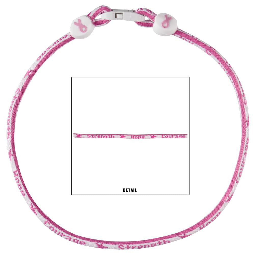 Breast Cancer Awareness - Single Titanium 18 Necklace Necklaces Old Glory