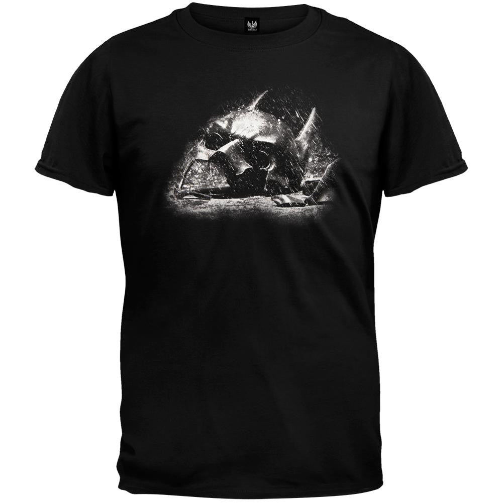 Batman - Shattered Mask T-Shirt Men's T-Shirts Batman XL Black
