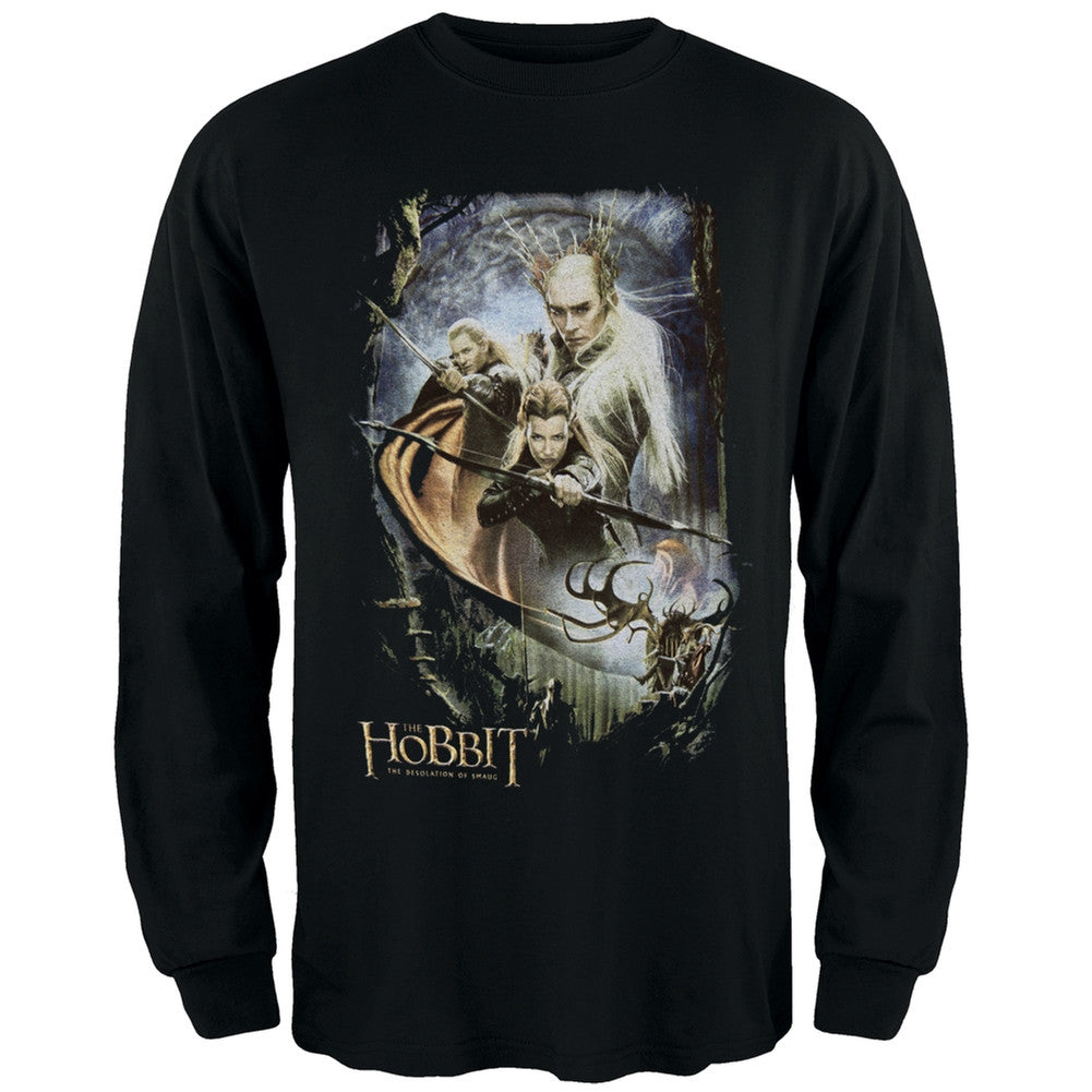 The Hobbit - Thranduil's Realm Long Sleeve T-Shirt, image size:1001x1001