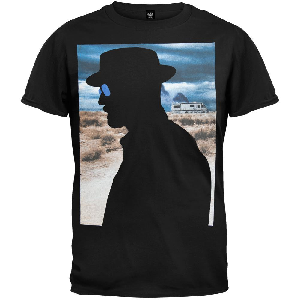 Breaking Bad - Heisenberg Desert Silhouette T-Shirt Men's T-Shirts Breaking Bad SM Black