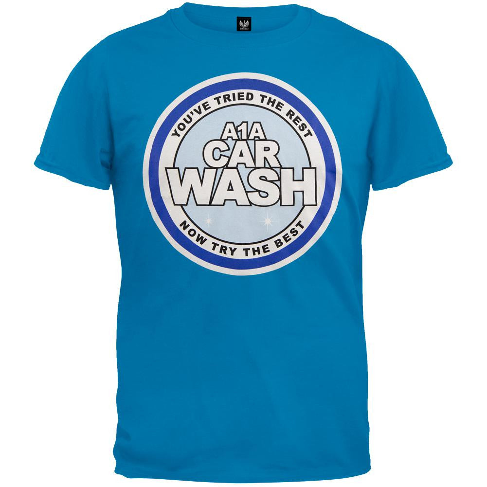 Breaking Bad - A1A Car Wash T-Shirt Men's T-Shirts Breaking Bad SM Blue