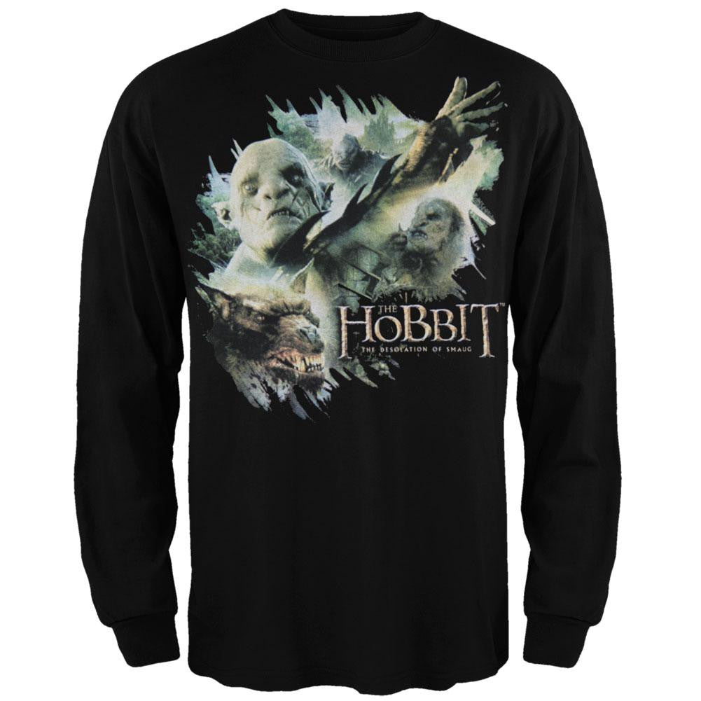 The Hobbit - Baddies Long Sleeve T-Shirt Men's Long Sleeves The Hobbit SM Black