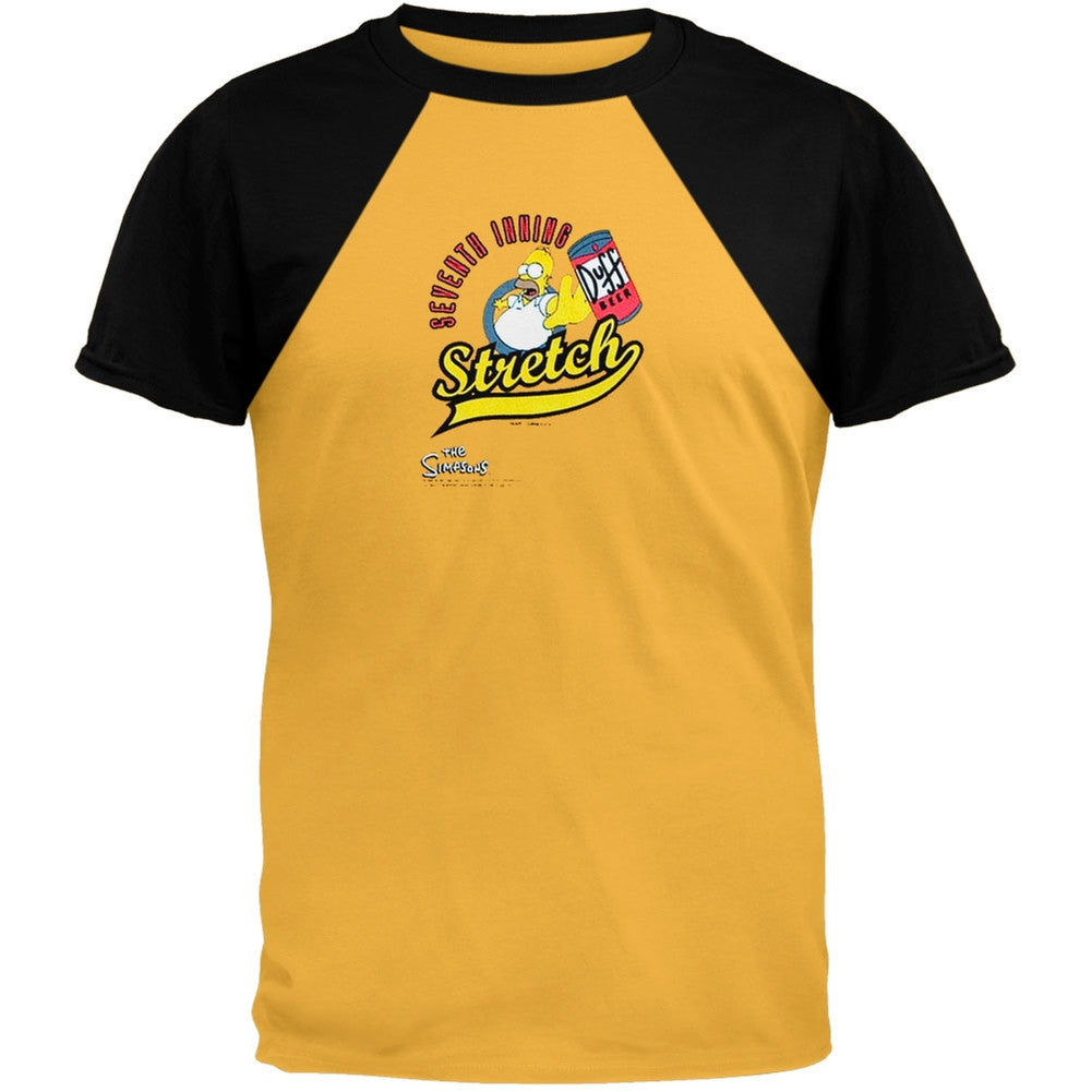 Simpsons - Homer 7th Inning Jersey T-Shirt Men's T-Shirts Old Glory